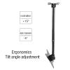 Adjustable Ceiling TV Mount Bracket - Tilt and Swivel TV Ceiling Mount, Fits Most 14"-32" LCD Flat Screen TVs, 30 Flip Down, Ceiling Mountable view 4