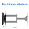 TV Stand,Tv Wall Mount Wall Mount Tv Bracket, Suitable for 22-55 Inch (45-450mm) TV, Bearing 35kg, Easy to Install view 4