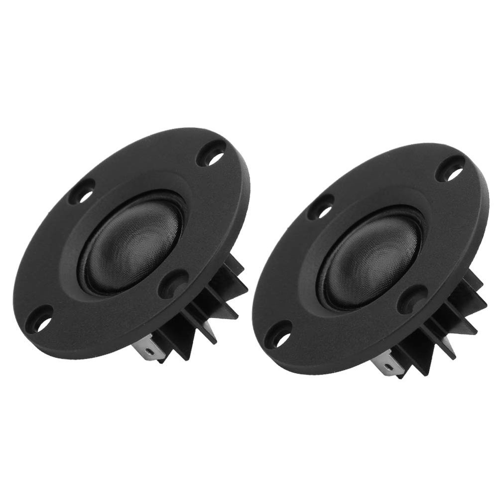 2pcs Loudspeakers, 2 Inch 6 30W HiFi Speaker Unit Tweeter Loudspeakers, HiFi Speakers Stereo Horn NdFeB Magnet Car