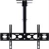 Adjustable Ceiling TV Mount Bracket for 26 60 Inch Flat Panel Televisions Tilt Swivel Max 400x400mm Adjustable Height Black TV Mount Stand with 2m Cable view 1