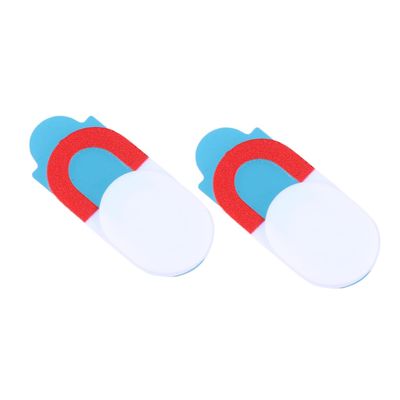 6pcs Webcam Cover Slider Protects Sticker for Webcam Protector Cool Stickers Cellphone Camera Cover Nail Stickers Stand Camera White