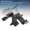 Triple Finder Scope Mount Bracket, 3-Slot Full Metal Dovetail Mounting Base for Astronomical Telescope, Black Aluminum Alloy Fixed Slots Rack view 4