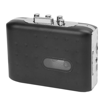 Cassette Player Recorder, USB C Cassette to MP3 Converter with Earphone Jack, Built in Microphone, Portable Cassette Tape Player, Support Reverse Recording to Tape