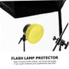 NULYLU 20pcs Gentle Cloth Lampshade Round Flash Lamp Shade for Photography Soft Light Diffuser Design for Strobe Lighting view 3