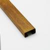 Decorative Cable Hider Stainless Steel Metal Cable Cover, Lamp Cable Cover,Cable Management Self Glues Antique Wire Hider, Cable Management Channel for Wall Floor, Cable Cover(Yellow wood,1x0.5in/2.4x view 1