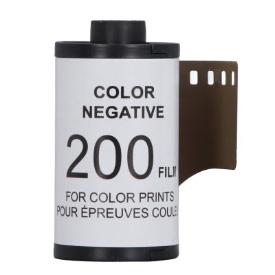 Camera Color Print Film 12 Sheets High Clarity 200ISO CN200 Color Negative Film for 135 Cameras, High Resolution Camera Color Print Film