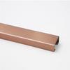 Decorative Cable Hider Stainless Steel Metal Cable Cover, Lamp Cable Cover,Cable Management Self Glues Antique Wire Hider, Cable Management Channel for Wall Floor, Cable Cover(Rose Gold,0.8x0.4in/2x1c view 1