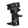 jojofuny Flash Mount Bracket with Pitch for DSLR Cameras Lightweight Swivel Stand for Speedlight and Umbrellas Compatibility for Photography Setup view 1