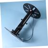 Angoily 2pcs Speaker Wall Mount Rack with Gear Bite Design Hanging Bracket for Ktv Surrounding Wall Hanger for Home and Bar Use Black view 2