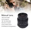 18mm F2.8 Lens, Wide Angle Manual Lens for /3 Mount Cameras, Ultra Wide Angle, 180, 72 Field of View, Close Up Photography Ability view 3
