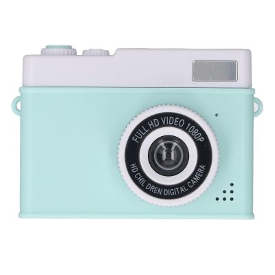 1080P HD Digital Camera, 8X Zoom Video Camcorder with 2 Inch Color Screen Fill Light, Support MP3 Player Games, 48MP Anti Shake Selfie Camera for Travel (Green)
