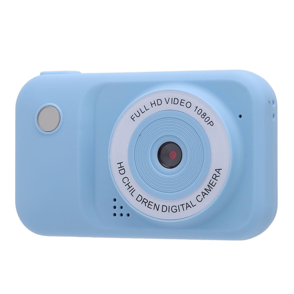 1080P Digital Video Camera, HD Dual Lens Selfie Camera Autofocus with 2 Inch Screen, Cute Compact Small Camera Support MP3 Player Games for Christmas Birthday (Blue)