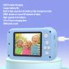 1080P Digital Video Camera, HD Dual Lens Selfie Camera Autofocus with 2 Inch Screen, Cute Compact Small Camera Support MP3 Player Games for Christmas Birthday (Blue) view 4