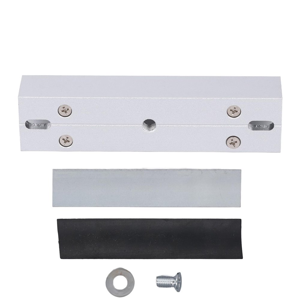 Aluminum Alloy U Shape Bracket, 180KG 350lbs Magnetic Lock, Frameless Glass Door, for Frameless Glass Door