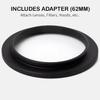 Tele Conversion Lens (Black) Compatible with Nikon Coolpix B700 (2.2X) (Includes Lens Adapter) view 4