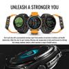 Garmin Fenix 8 Sapphire 47mm GPS Smartwatch (Spark Orange and Graphite) Bundle with Waterproof Hard Case and Portable Charger Stand (3 Items) view 4