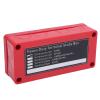 GLOGLOW Busbar Terminal Block, DC48V 300A M8 X 5 Power Distribution Block with Brass Terminal for Vehicles Boats RVs, Ideal for 12 to 48V Custom Vehicles or Relocating (Red: Positive view 4