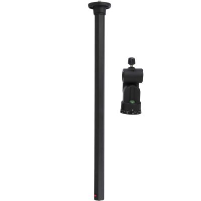 Axis Extension Crossbar for Overhead Shot, 360 Rotatable and 180 Tilt Adjustable, Sturdy Aluminum Alloy Construction, 2 5kg Load Capacity, Compatible with 3/8 Screw Interface