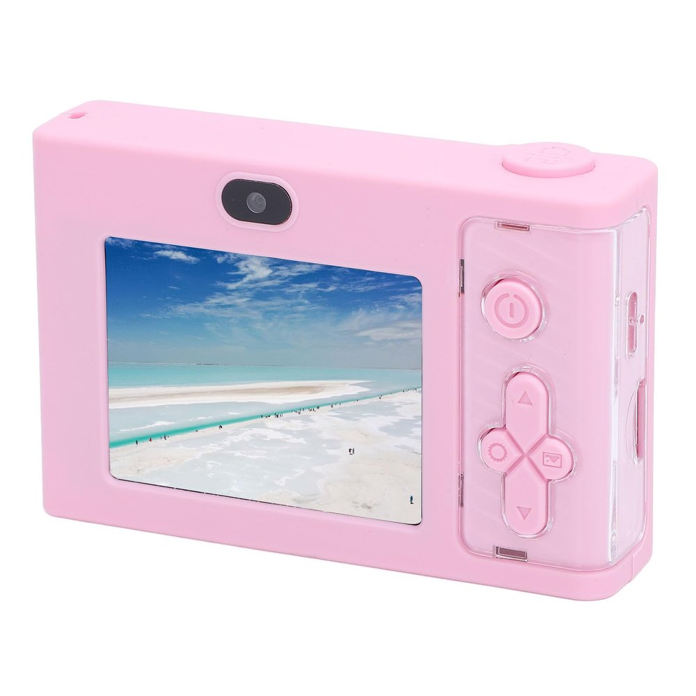48MP Digital Camera, 1080P HD Compact Digital Camera with 8X Zoom, Anti Shake Small Travel Camera with 2.4in Screen for Teens (No Memory Card)