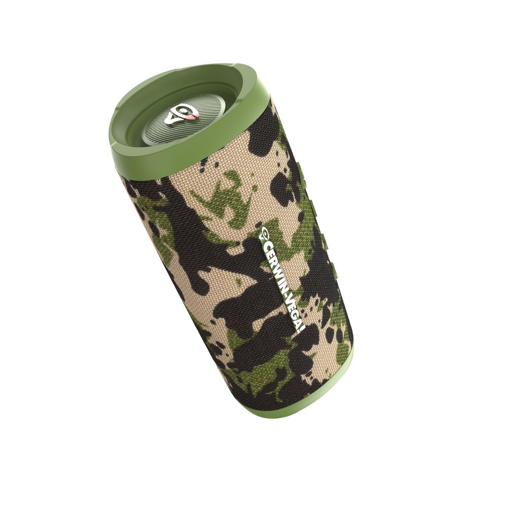 CERWIN-VEGA! VEGAMINI VMCAMO Portable Bluetooth Hand Held Speaker with Strap,Camo