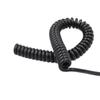 MOOIOO Spring Spiral Cable Line Wire, Cable Cord, 22AWG Matte Spiral Shielded Wire 4 Cores 0.3mm2 Extension 1-10 Meters Telescopic Spring Cable Spiral Extension(Stretch 3 Meter) view 1