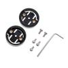 balacoo 2pcs Bike Computer Mount Adapter Stable Replacement Base for Cycling Accessories Easy to Install with Screws Compatible with Road Bikes Cyclists view 1