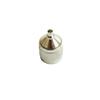 N-Type Male Plug to MCX Jack Female Straight Converter/Adapter Connector view 1