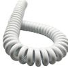 MOOIOO Spring Spiral Cable Line Wire, Cable Cord, 2 Core 15AWG Machine Room Telescopic Wire Pure Copper Scalable Power Cord Industrial Thick Spiral Spring Wire Spiral Extension(Stretch 6 Meter) view 2