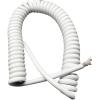 MOOIOO Spring Spiral Cable Line Wire, Cable Cord, 2 Core 15AWG Machine Room Telescopic Wire Pure Copper Scalable Power Cord Industrial Thick Spiral Spring Wire Spiral Extension(Stretch 6 Meter) view 3