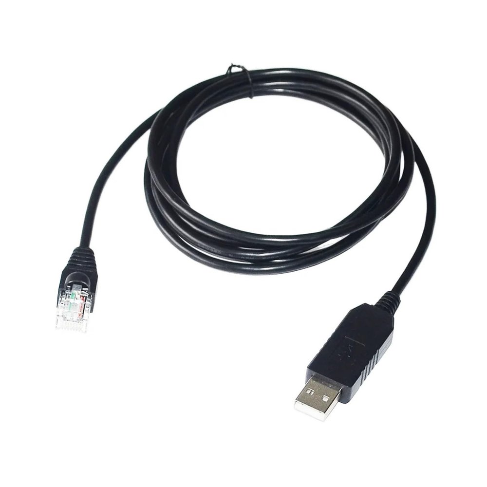 AAYTHNVAS FT232RL CHIP USB to RJ45 Plug Adapter RS485 Converter Serial Communication Cable for PURSH UPS to PC KABLE(1.8M)