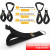 Hanging Extension Cord Holder - 16Pack 13" 22" 35" Handle Wrap Straps with S Hooks Heavy Duty Garage Organizer Tool Hangers - Garden Hose Power Electrical Cable Rope RV Shed Storage and Organization view 3