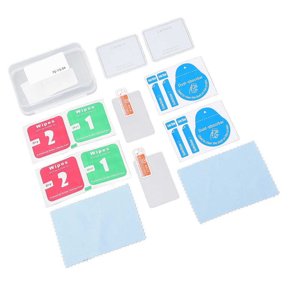 2 Set Pocket Camera Lens Protector, Tempered Glass Providing Unbreakable Protection Camera Accessories for OSMO POCKET 3