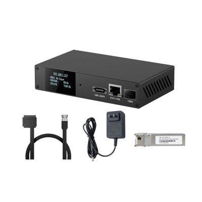 WayPonDEV Link Pi REC1 4K 1080P HDMI Recorder Encoder, 4KP60 SRT NDI Decoder, 2GB DDR4 RAM 8GB eMMC, 1080P HD Video Encoder for YouTube Facebook Twitch Live Broadcasting (REC1 Kit3)