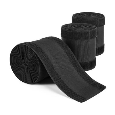 29.53ft Carpet Cord Cover for Wire on Floor Cord Covers, Cable Floor Strip Black Floor Cord Hider Wire Cover for Home Office Commercial Space, 3 Pack