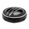 GZYF CNxinn10 Horn Decorative Cover Cap Chrome&Black Aluminium for Model Bobber Motorbike view 2