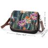 Blooming Green Laptop Tote Bag Leather Computer Bags Lined Shoulder Purse Purses And Handbags Business Office Work Bag Top Handle Handbag for Women view 2