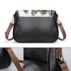 Blooming Green Laptop Tote Bag Leather Computer Bags Lined Shoulder Purse Purses And Handbags Business Office Work Bag Top Handle Handbag for Women view 3