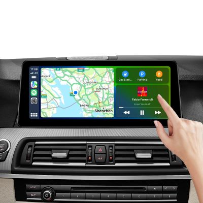 12.3-Inch Car Stereo for BMW 5 Series F10 F11 (2013-2016) NBT System, Wireless CarPlay Android Auto Bluetooth Touch Screen GPS Naviagation Upgrade Factory Radio (NBT-12.3"-Linux)
