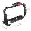 Aluminum Camera Protective Cage Rig Frame Housing Cold Shoe Mount 1/4'' Screw Hole Compatible with Nikon Z6III, Z6II Camera view 2