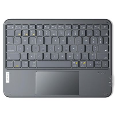 Inateck Bluetooth Keyboard with Touchpad, Ultra Slim and Portable Wireless QWERTY Keyboard, Compatible with Windows and iPad OS, KB01105