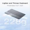 Inateck Bluetooth Keyboard with Touchpad, Ultra Slim and Portable Wireless QWERTY Keyboard, Compatible with Windows and iPad OS, KB01105 view 3