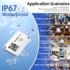 DX-CP27-NFC Bluetooth Ibeacon NFC Reading and Simple Instruction Execution 70m Long Distance Single use Cargo Tracking mini ibeacon tag IP67 Waterproof Life (DX-CP27-NFC*3 pic) view 4