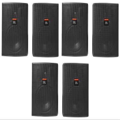 Audiosavings Bundle: (3) Pairs of Pro Control 25AV 5.25" 60 Watt 70v Indoor/Outdoor Commercial Speakers (6 Items)