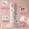 100Pcs Boxing Stickers, Waterproof Sports Sticker for Water Bottle Laptop Phone Cases Planner Skateboard Luggage Helmet Party Favor Decor, Ideal for Adults Teens Teacher Rewards view 2