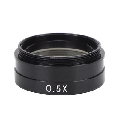 JOEBO Microscope Kit 0.5X Zoom C-Mount Lens Industrial Microscope Camera Lens Accessories Microscope Lens Adapters