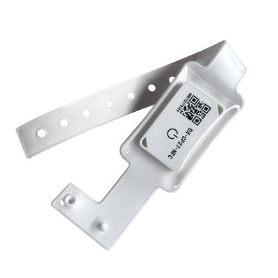 DX-CP27 BLE 5.1 Disposable IP67 Waterproof Wearing on Wrist Ibeacon Indoor Tracking Eddystone Bluetooth Location Beacon(CP27-NFC Wristband Set)