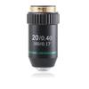 JOEBO Microscope Kit 195 Achromatic 4X 10X 20X 60X Microscope Lens RMS 20.2mm Optical Parts Microscope Lens Adapters(20x) view 1