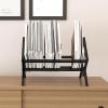 LICONG-2019 CD Holder Record Storage Rack Detachable Desktop CD Display Rack Book Magazine Storage Rack Record Player Stand view 4