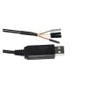AAYTHNVAS FT232RL USB UART T/TL 5V 3V3 to 4PIN DEBUG DU/PO/NT Jumper Download Cable TTL-232R-5V TTL-232R-3V3 V/CC G/ND TX/D R/XD(1.8M,TTL 3.3V) view 4