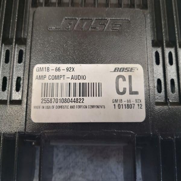 Genuine Mazda Bose Amp Amplifier GM1B-66-92X